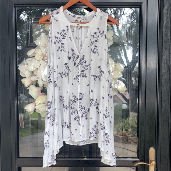 Free People ‘Tree Swing’ Sleeveless Tunic MSRP $108 - Picture 6 of 11